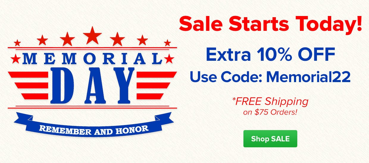 Memorial Day Coffee Sale, 10% OFF Coupon, K-Cup Pods, Donut Shop, Skinny Girl, Guy Fieri, Cake Boss, Barnie's, Hurricane.