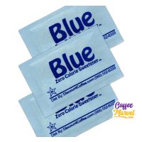 Blue Packets Zero Calorie Sweetener | Compare Equal Brand, Save! Aspartame Artificial Sweeteners, Gluten Free, Kosher.