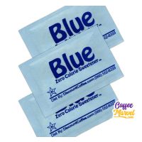 Blue Packets Zero Calorie Sweetener | Compare Equal Brand, Save! Aspartame Artificial Sweeteners, Gluten Free, Kosher.