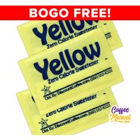 Yellow Zero Calorie Sweetener Packets 100/Bag