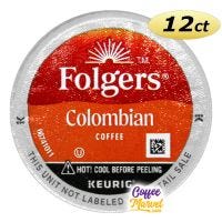 Folgers Coffee Keurig® Hot K-Cup® Pods | Medium - Dark Roast Folgers Gourmet 100% Colombian Coffee