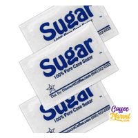 Pure Cane Sugar Packets | Granulated Sugar Sweetens Coffee, Tea, Cold Drinks, Hot Drink Beverages. Kosher. Made in U.S.A.