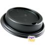 8 oz. Black Plastic Travel Dome Sip Lids