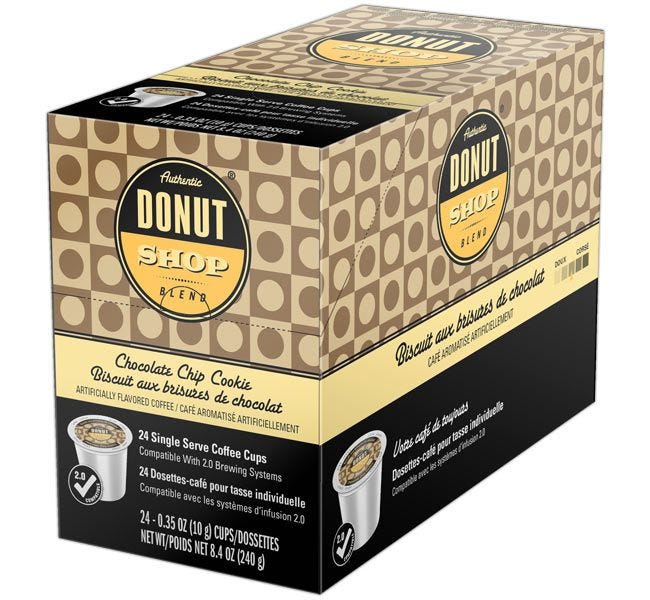 Authentic Donut Shop Blend Chocolate Chip Cookie Medium Roast