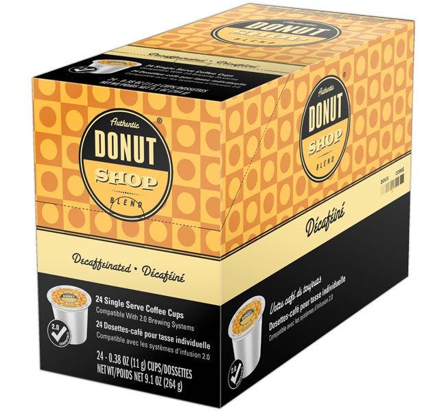 Authentic Donut Shop Blend Decaffeinated Medium Roast