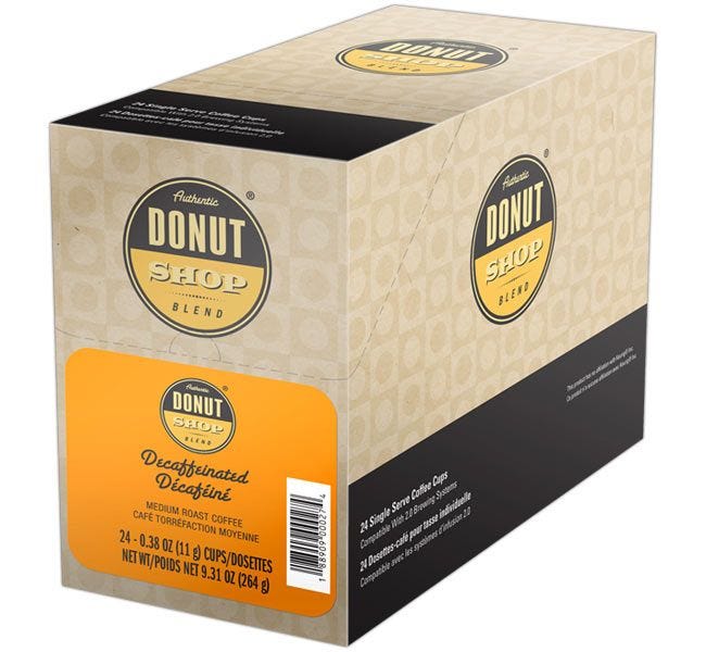 Authentic Donut Shop Blend Decaffeinated Medium Roast