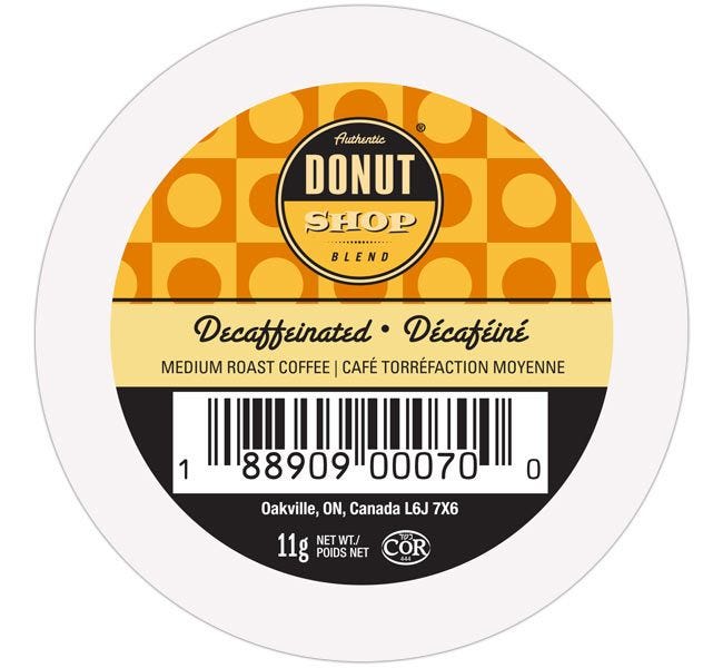 Authentic Donut Shop Blend Decaffeinated Medium Roast