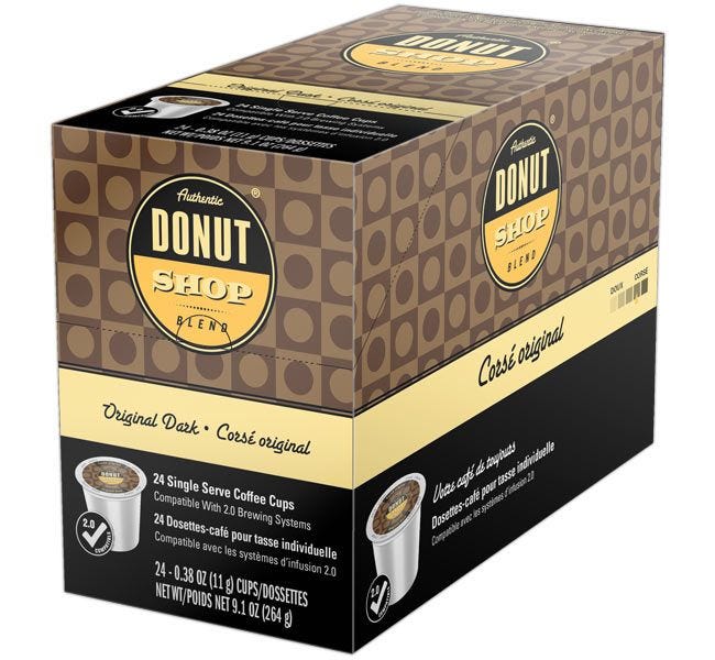 Authentic Donut Shop Blend Original Dark Roast