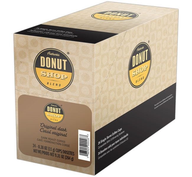 Authentic Donut Shop Blend Original Dark Roast