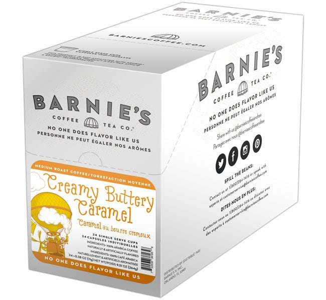 Barnie's Creamy Buttery Caramel Medium Roast