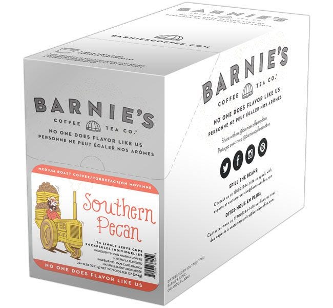 Barnie's Southern Pecan Medium Roast