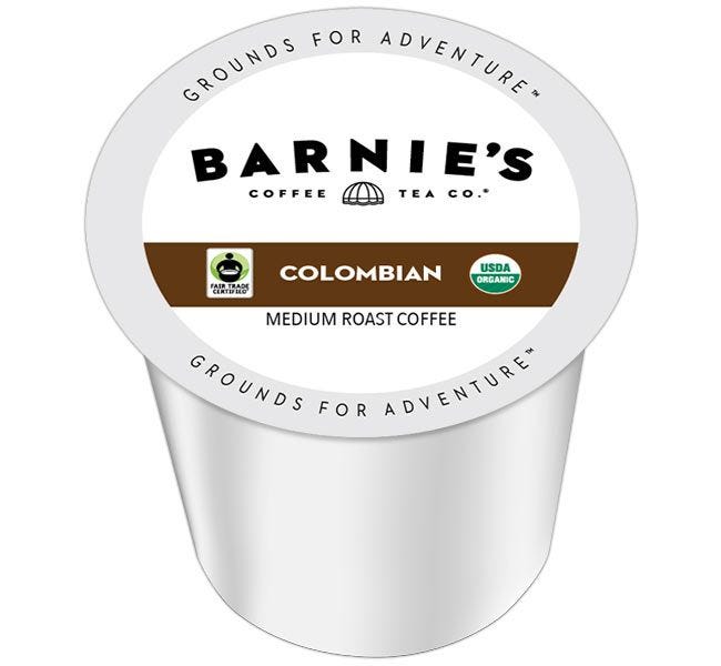 Barnie's Fair Trade Organic Colombian Medium Roast