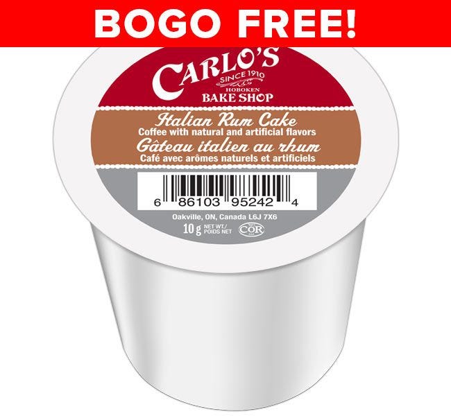 BOGO FREE Sale! Cake Boss Italian Rum Cake 24ct