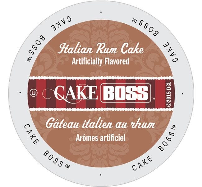 Cake Boss Italian Rum Cake 24ct