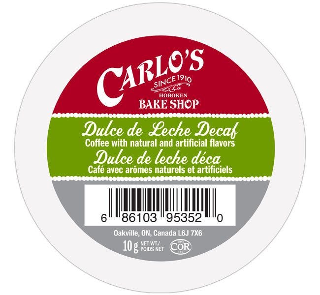 Cake Boss Dulce de Leche Decaf 24ct