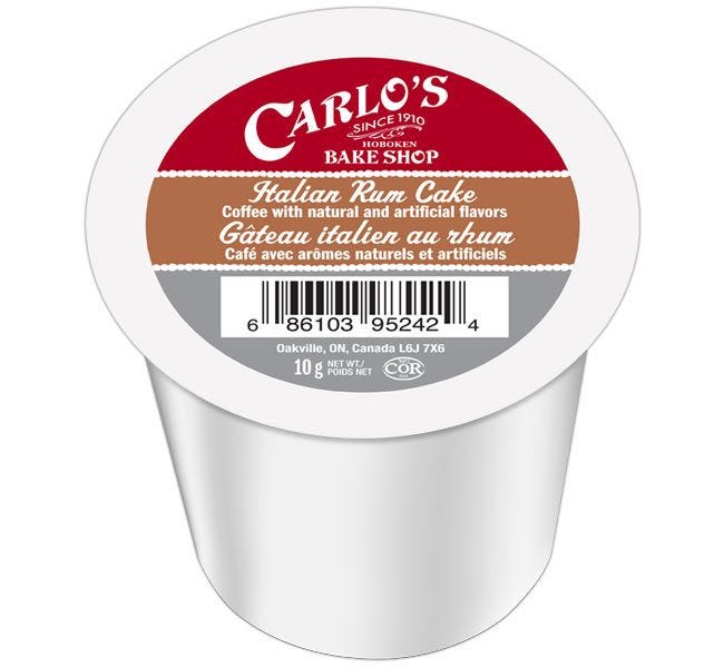 Cake Boss Italian Rum Cake 24ct