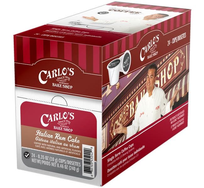 Cake Boss Italian Rum Cake 24ct