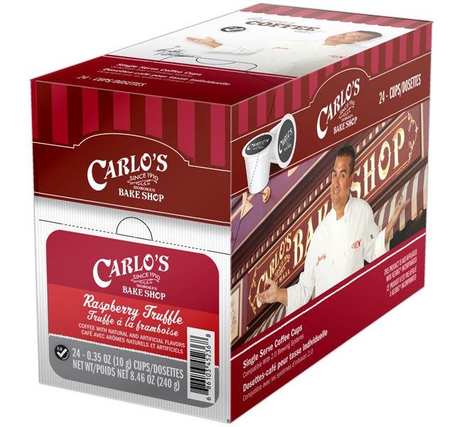 Cake Boss Raspberry Truffle 24ct