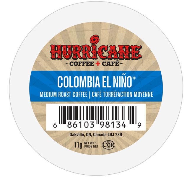 Hurricane Coffee Colombia El Nino Medium Roast