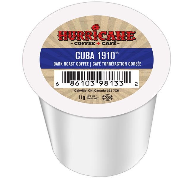 Hurricane Coffee Cuba 1910 Dark Roast