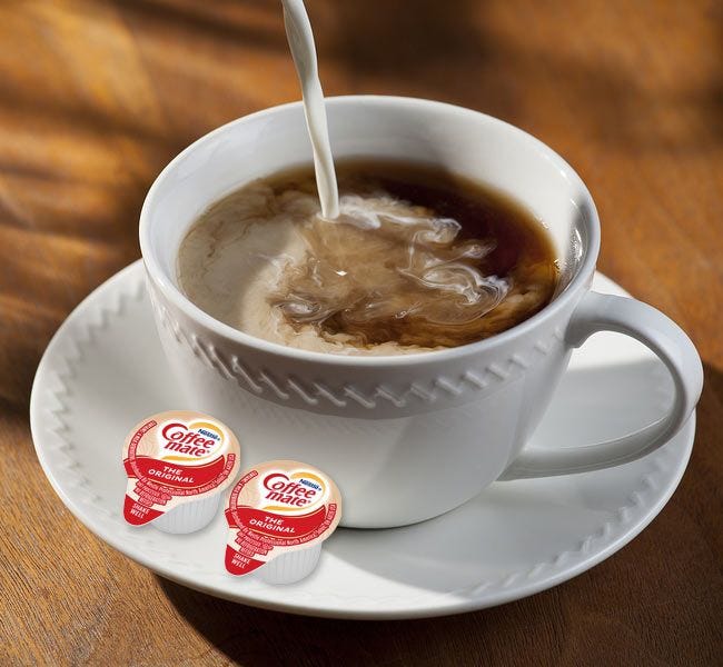 The Original Coffee-mate Cup of Coffee, Non-Dairy Creamer, Gluten Free, Lactose Free